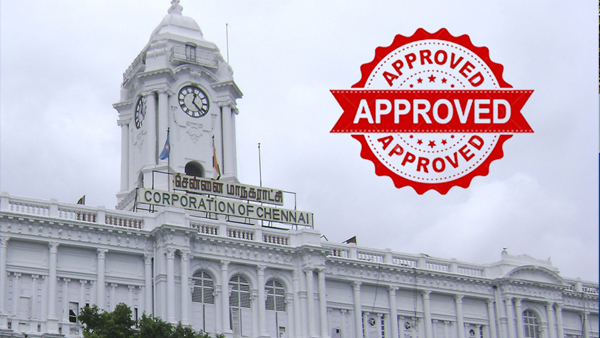 Chennai Corporation Approval